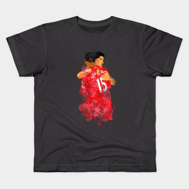 Suarez and Sturridge Kids T-Shirt by ARTABBAS